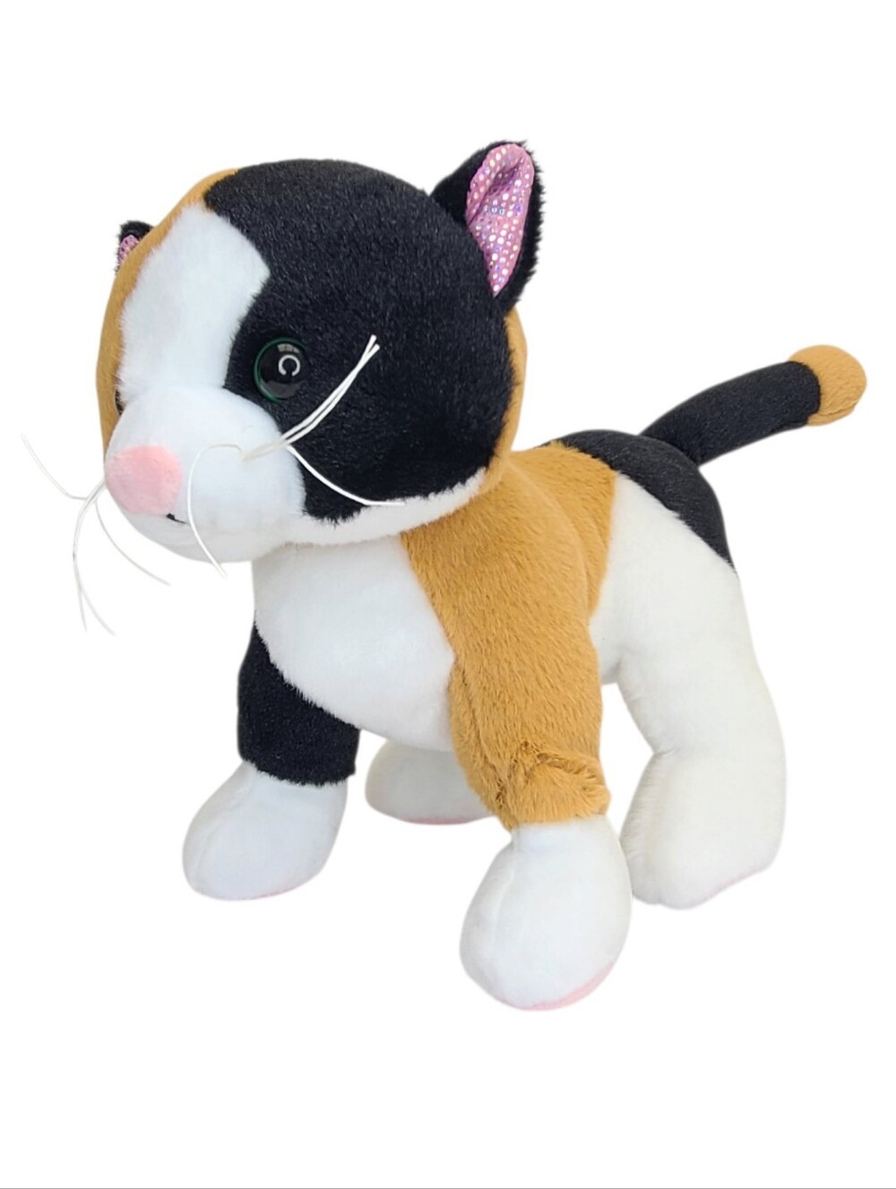 Ganz Webkinz Marble Cat Plush Stuffed Animal W00023 NWOT
